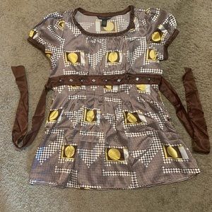 Antilia Femme Blouse Top 1X